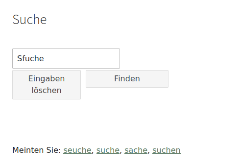 Did you mean ... ?